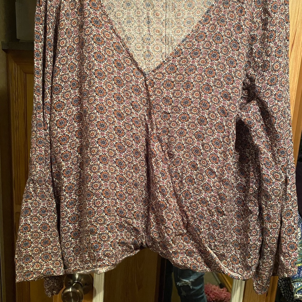 AMERICAN EAGLE XXL FLORAL LIGHTWEIGHT SOFT COMFY CASUAL OR DRESS